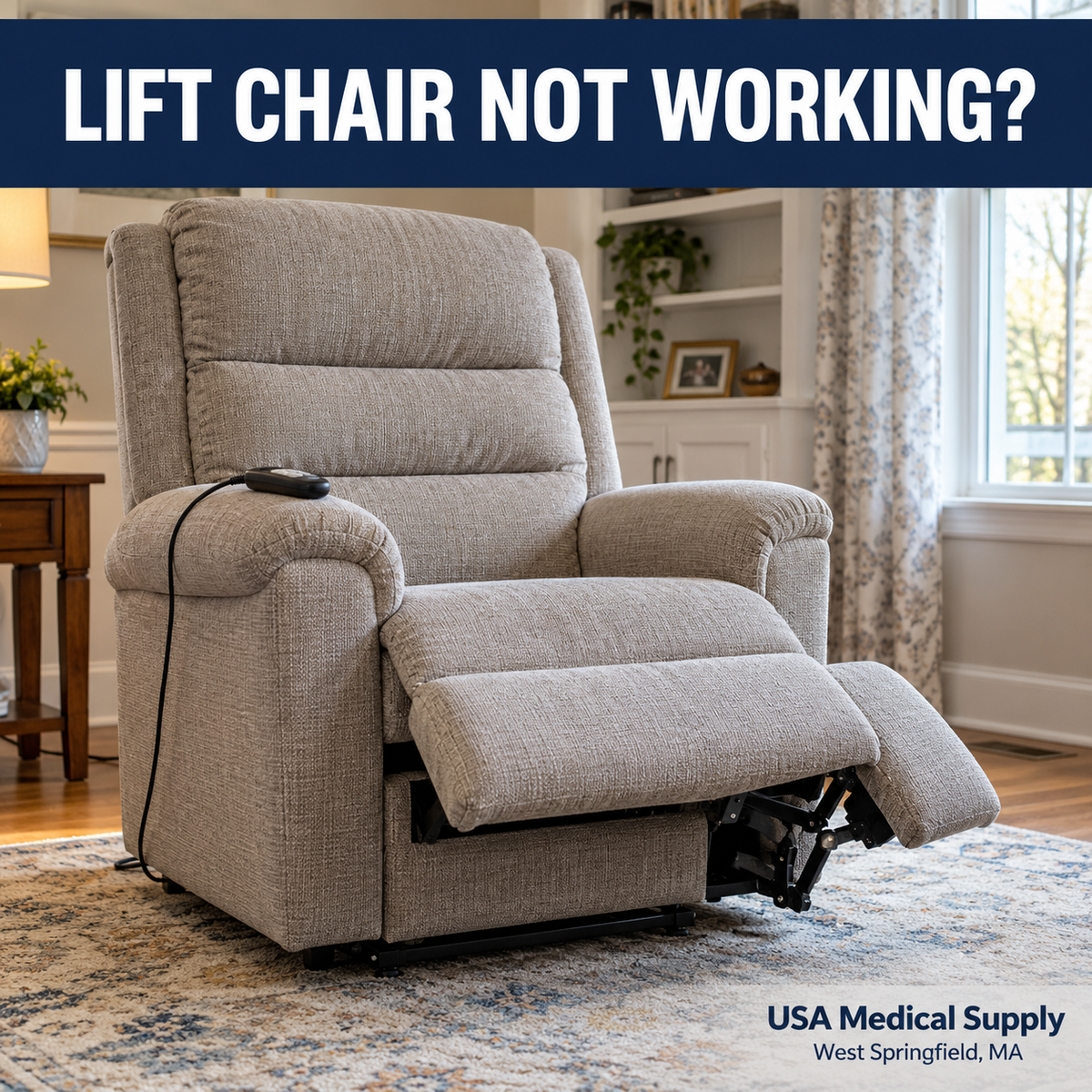 Lift Chair Not Working? A Golden and Pride Troubleshooting Guide for Western Massachusetts