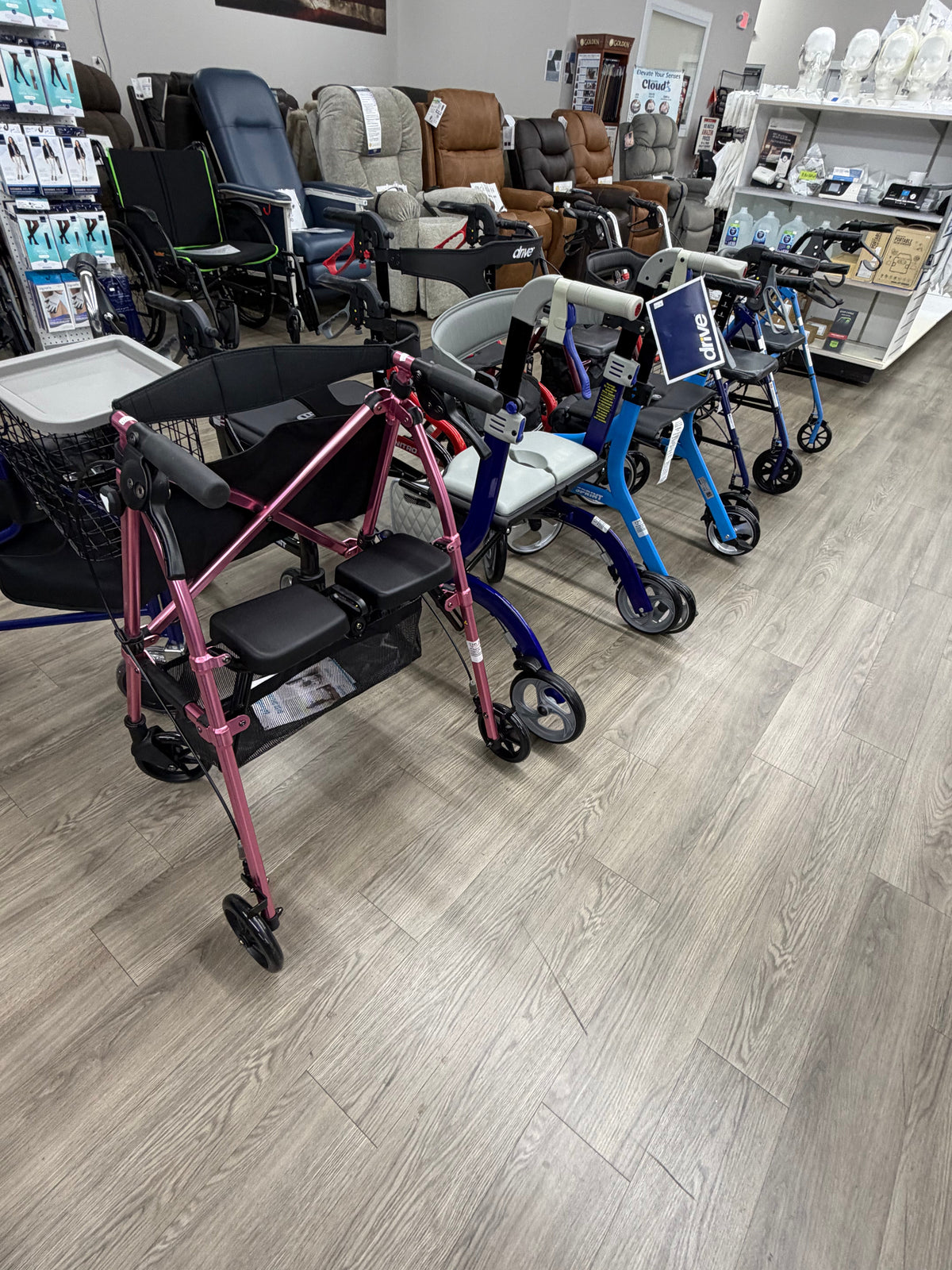 Drive & Medline Rollator Walkers | Buying, Safety & Repairs in MA