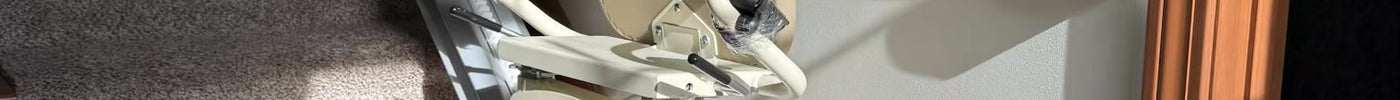 SL300 Stairlift with Folding Rail: A Safe and Seamless Installation in Agawam, Massachusetts