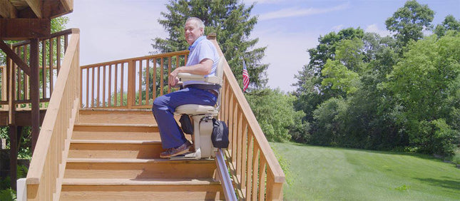 Bruno Elite Outdoor Stairlift - USA Medical Supply 