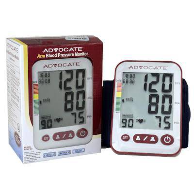 Blood Pressure Monitor with Arm Cuff, Batteries, & Warranty.