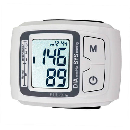 Wrist Blood Pressure Monitor with Batteries, & Warranty.