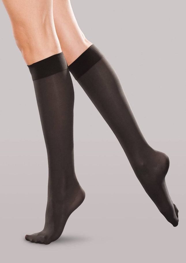 Therafirm Moderate Support Knee High Stockings.
