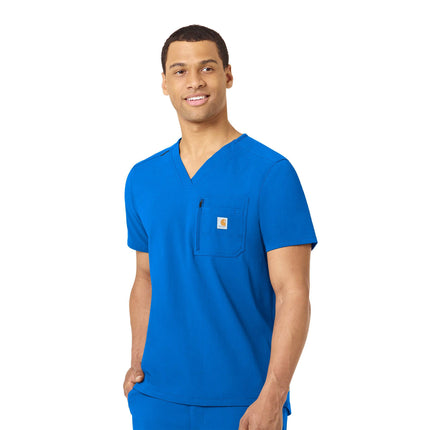Men's Modern Fit Tuck-In Scrub Top - USA Medical Supply 