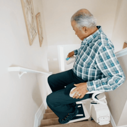 Harmar Pinnacle SL300 Stairlift Straight Rail with 10 Year Warranty - USA Medical Supply 