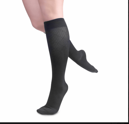 Jeba Knee-High Compression Socks Women's Diamond.