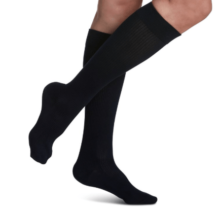 146 Casual COTTON for Women by Sigvaris Knee High Calf Compression Stockings 15-20mmHg.