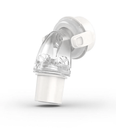 ResMed F20 Airfit QuietAir Swivel Elbow Piece.