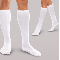 CoreSpun Support Socks Unisex 15-20mmHg, 20-30mmHg, 30-40mmHg Knee Highs.