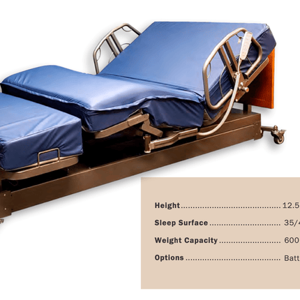 Med-Mizer Professional 2 in 1 Luxury ActiveCare Hospital Bed.