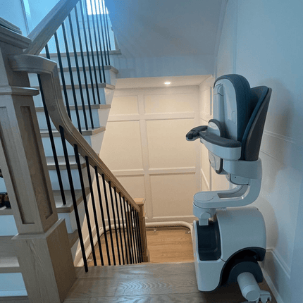 Premium ACCESS BDD CURVED Stairlift with Lifetime Warranty! - USA Medical Supply 