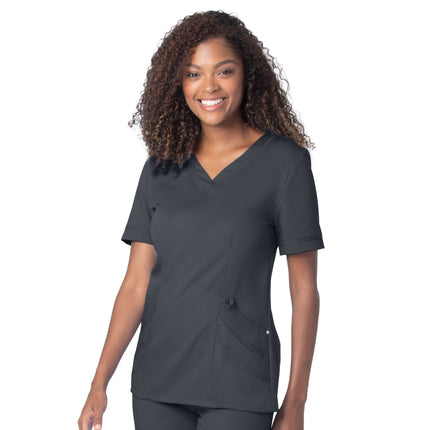 Urbane Ultimate Women's 4-Pocket Sweetheart Neck Scrub Top 9550.