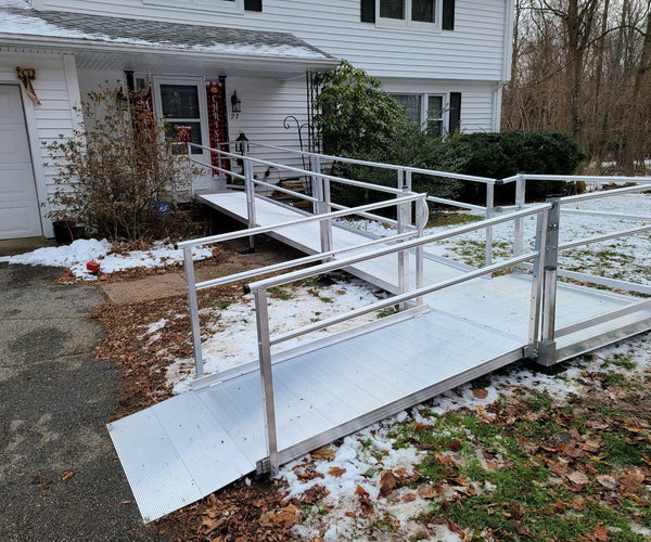 EZ Access Aluminum Handicap Ramp Completed! – USA Medical Supply