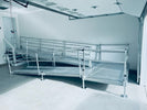 Custom Ramp Installation in a Garage: A Team Effort by USA Medical Supply