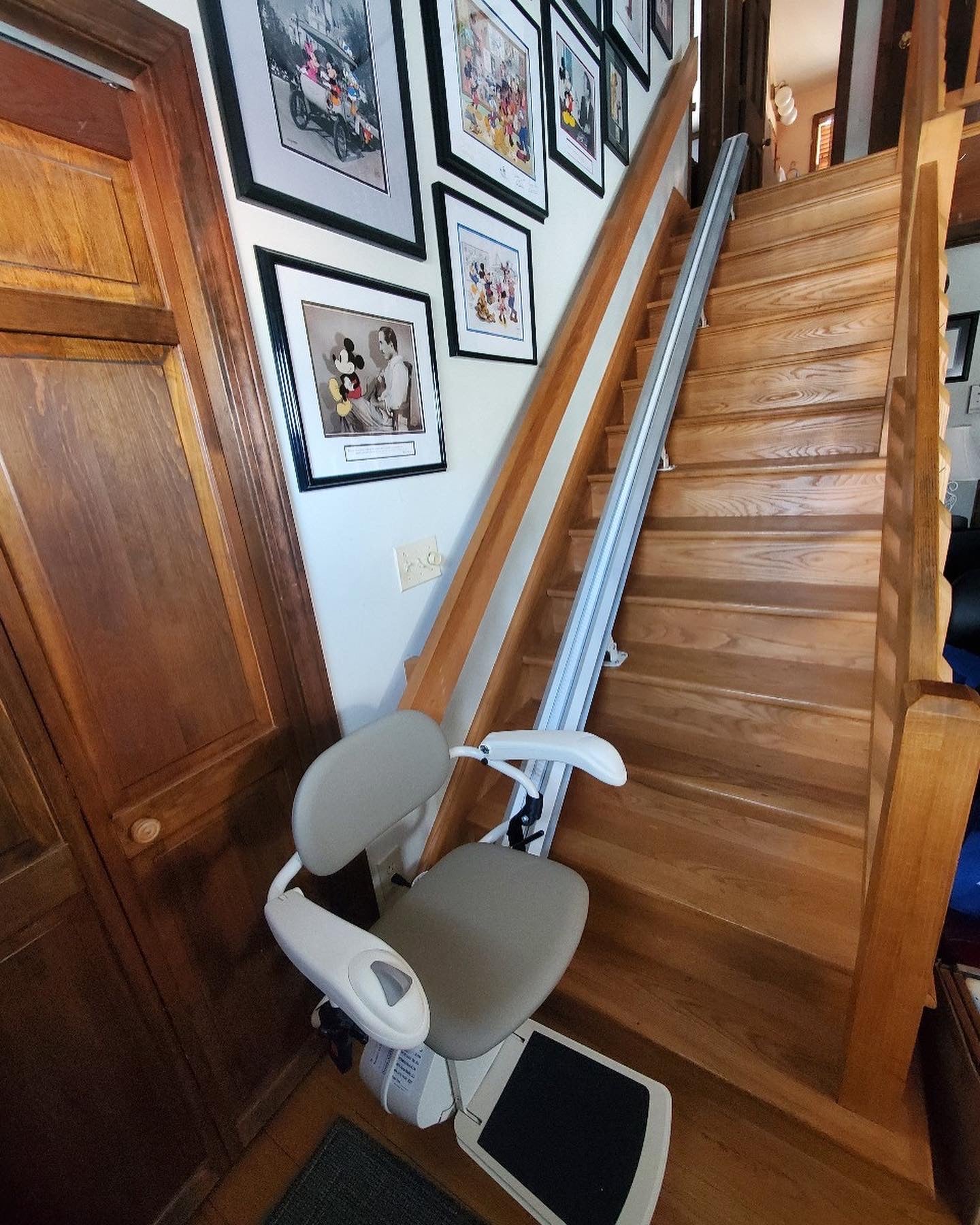 Stairlift Install Today Pinnacle SL300 Harmar