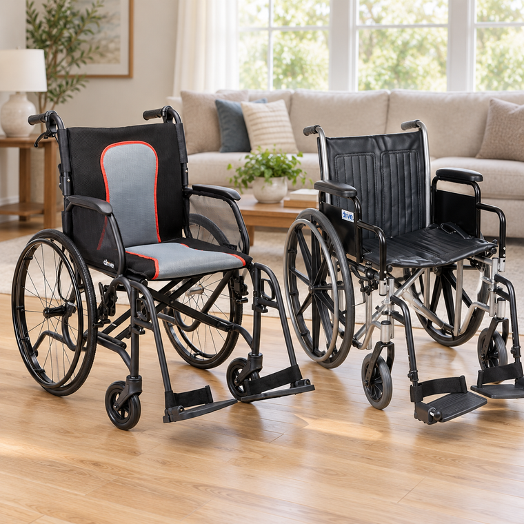 Manual Wheelchair vs. Transport Chair: How to Choose the Right Chair for Everyday Life