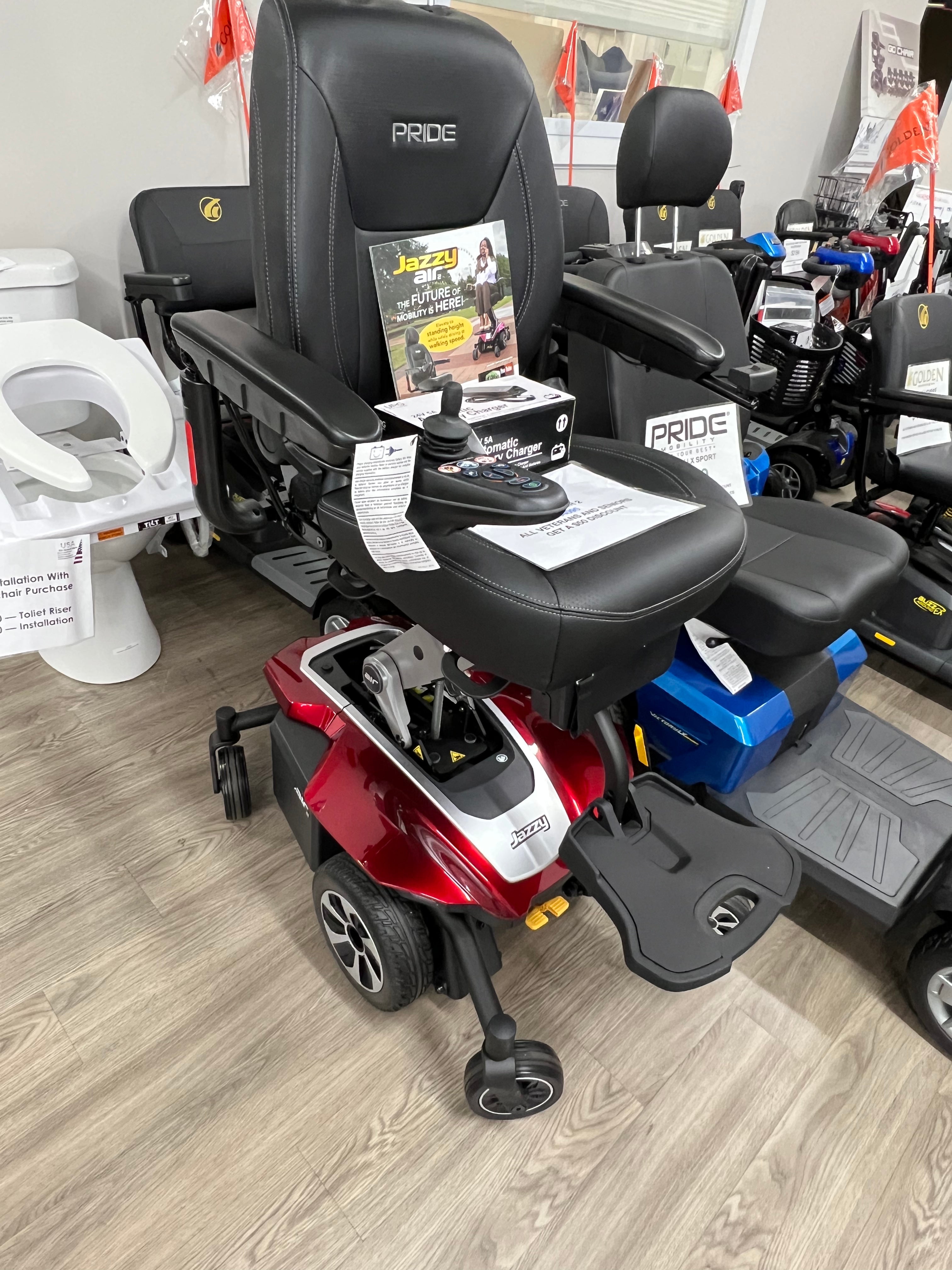 All About the Pride Air 2 Jazzy Power Wheelchair