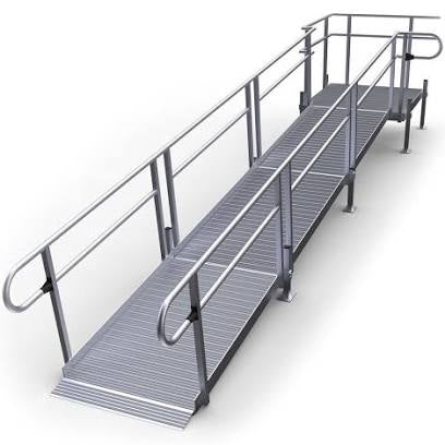 How much ramp do I need to go up three stairs? – USA Medical Supply