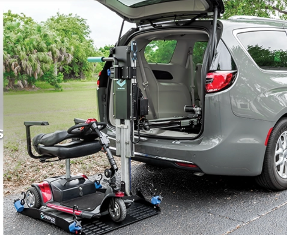 Harmar HYBRID Vehicle LIFTS for Scooters and Powerchairs