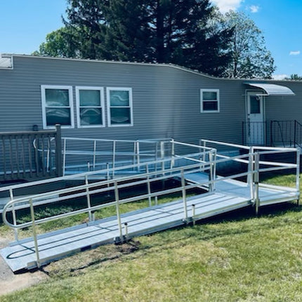 USED Aluminum Handicap Ramp with Professional Installation