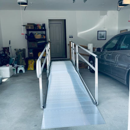 USED Aluminum Handicap Ramp with Professional Installation