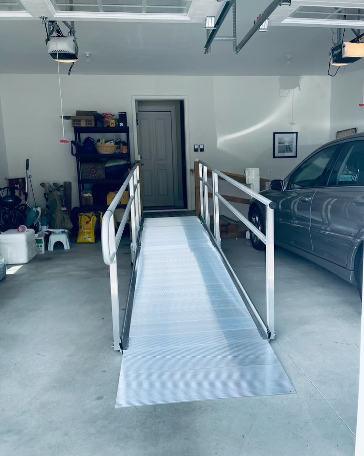 USED Aluminum Handicap Ramp with Professional Installation USA