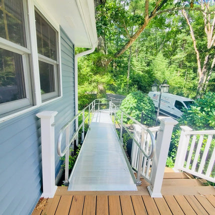 NEW Aluminum Handicap Ramp with Professional Installation