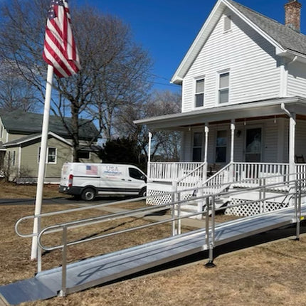 USED Aluminum Handicap Ramp with Professional Installation