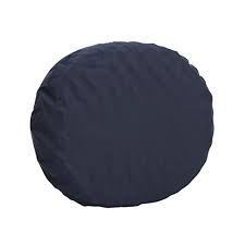 18" convoluted foam ring cushion 4028 fancy black