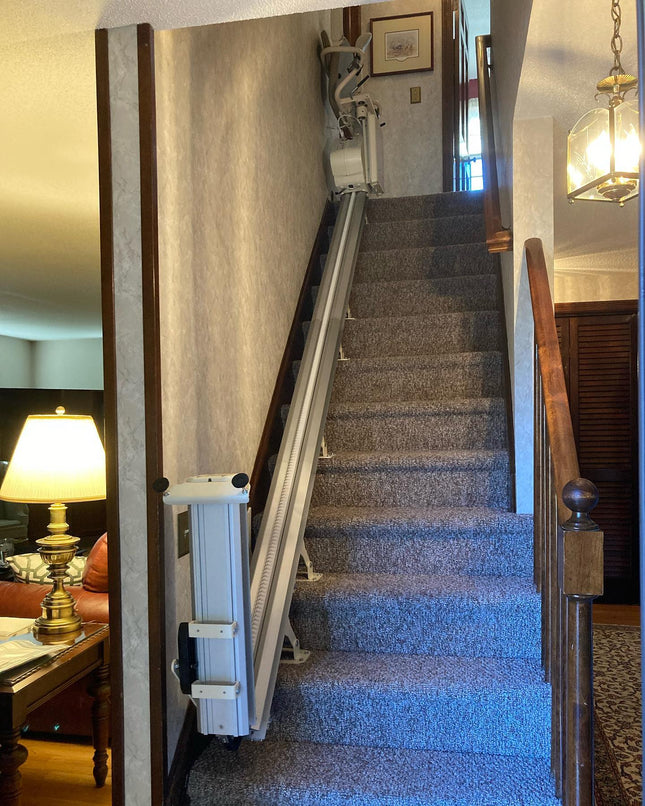 New Folding Rail Harmar Pinnacle SL600 Stairlift Straight Rail 350lbs Capacity  with 10 Year Warranty