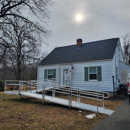 USED Aluminum Handicap Ramp with Professional Installation