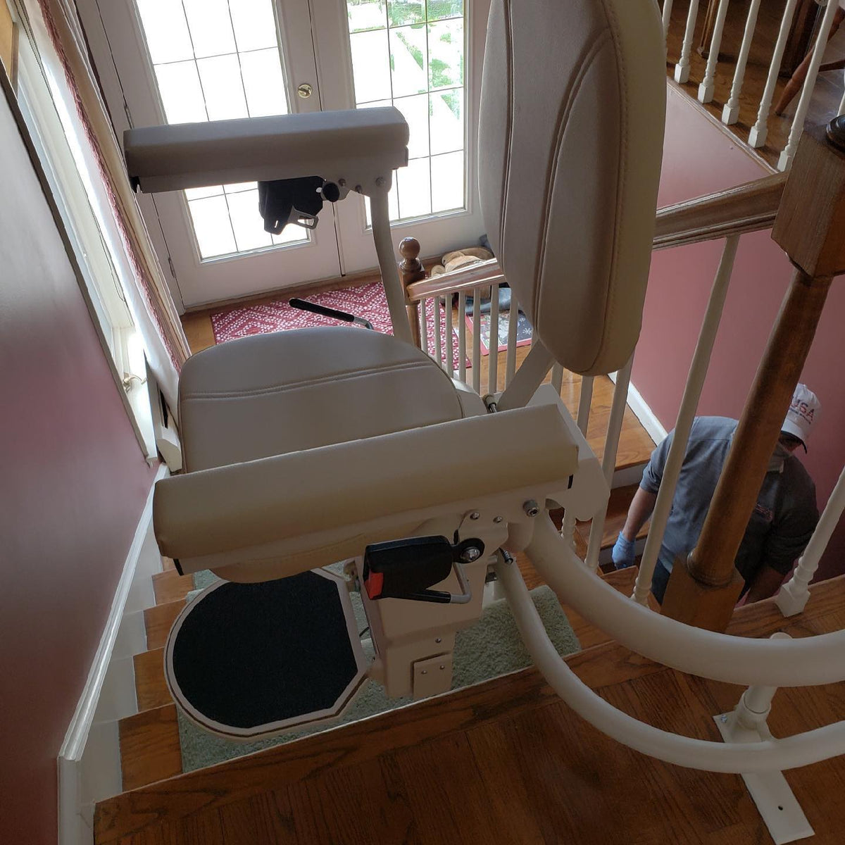 NEW Harmar CSL500 Curved Custom Stairlift 350lbs Capacity with 10 Year Warranty