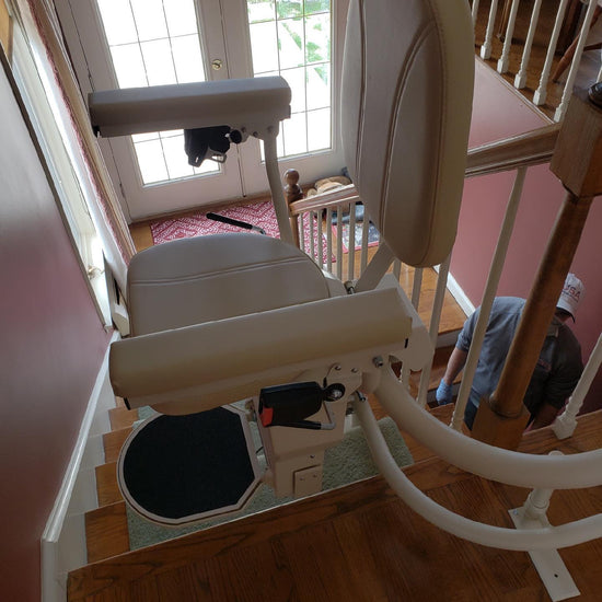 NEW Harmar CSL500 Curved Custom Stairlift 350lbs Capacity with 10 Year Warranty