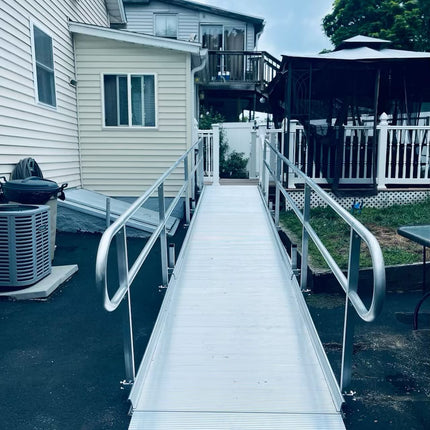 USED Aluminum Handicap Ramp with Professional Installation