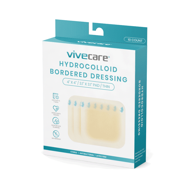 Hydrocolloid Bordered Dressing (Sterile) USA Medical Supply Hydrocolloid Bordered Dressing (Sterile) USA Medical Supply