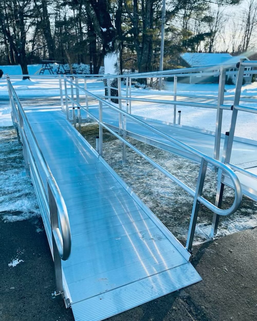 Used Transition Ramps USED Aluminum Handicap Ramp with Professional Installation – USA ...