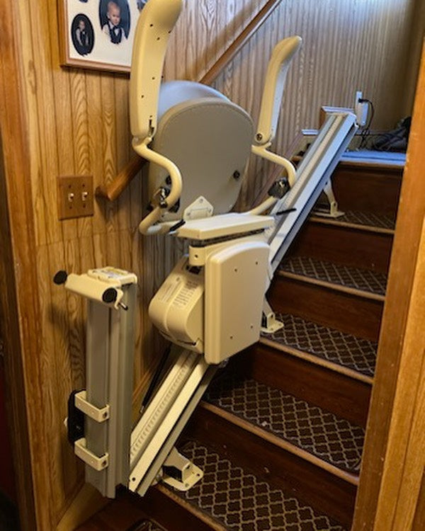 USED Folding Rail Harmar Pinnacle SL300 Stairlift Straight Rail with 10 Year Warranty