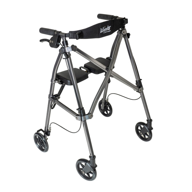 Space Saver Rollator - Black Walnut by Stander - product image 9