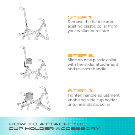 Walker-Rollator Cup Holder Accessory by Stander - product image 5