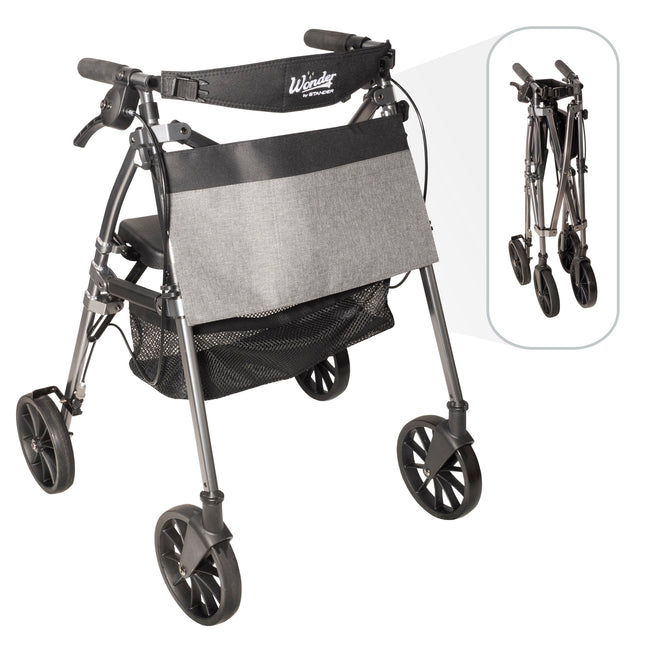 Wonder Rollator Plus with 8" Wheels by Stander - product image 1