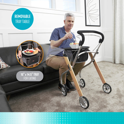 Let's Go Indoor Rollator - Beech by Stander - product image 3