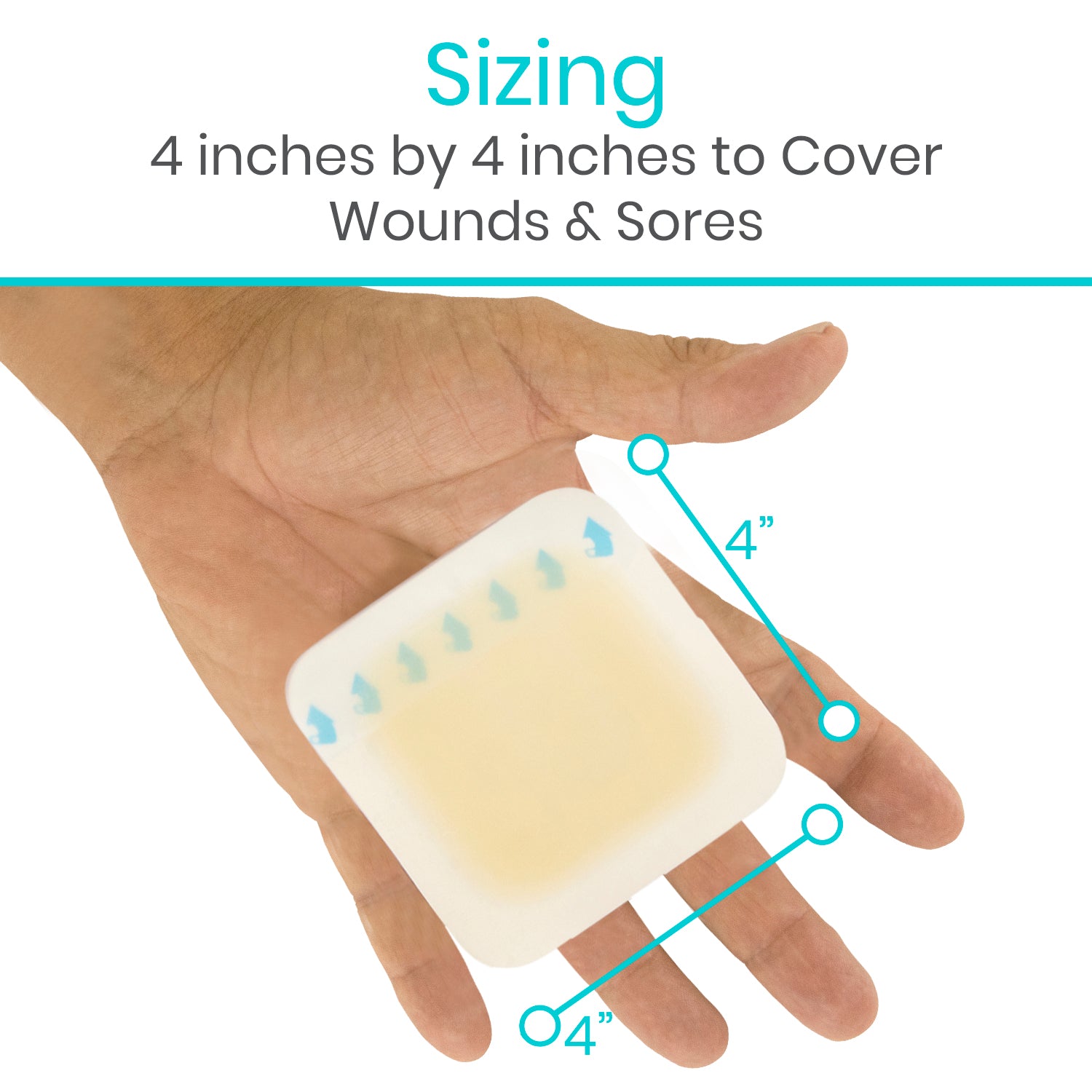 Hydrocolloid Bordered Dressing (Sterile) – USA Medical Supply Hydrocolloid Bordered Dressing (Sterile) – USA Medical Supply