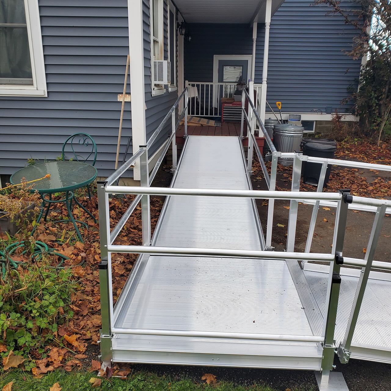 USED Aluminum Handicap Ramp with Professional Installation USA