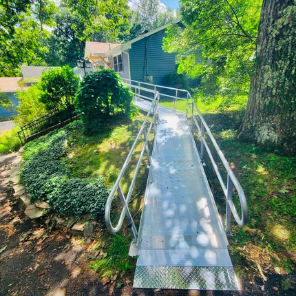 USED Aluminum Handicap Ramp with Professional Installation