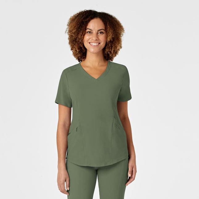 Women's V-Neck Scrub Top