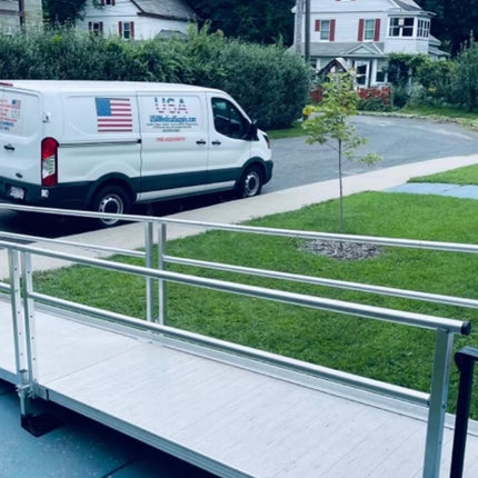 USED Aluminum Handicap Ramp with Professional Installation