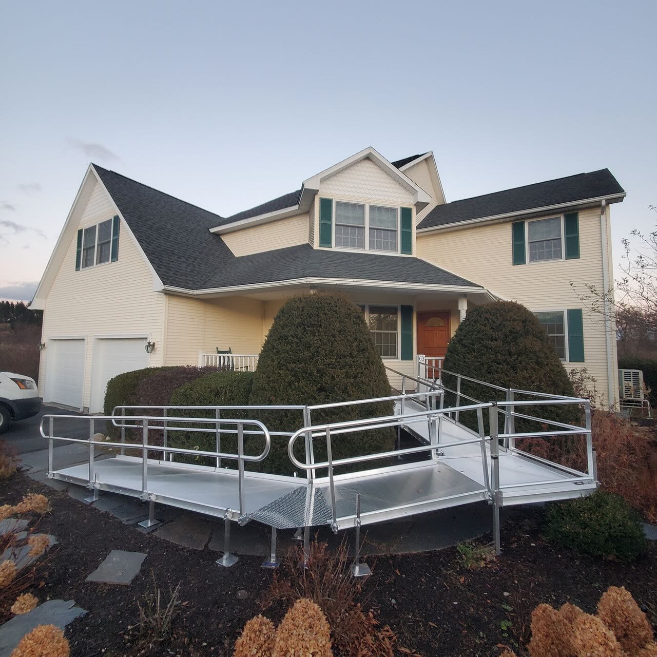 NEW Aluminum Handicap Ramp with Professional Installation USA Medical