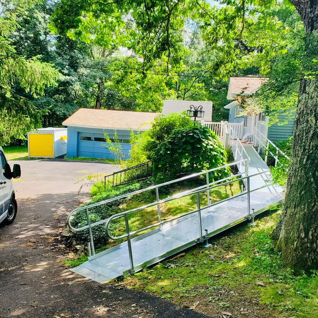 USED Aluminum Handicap Ramp with Professional Installation