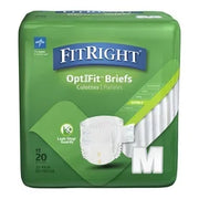 Medline FitRight OptiFit Ultra Disposable Briefs