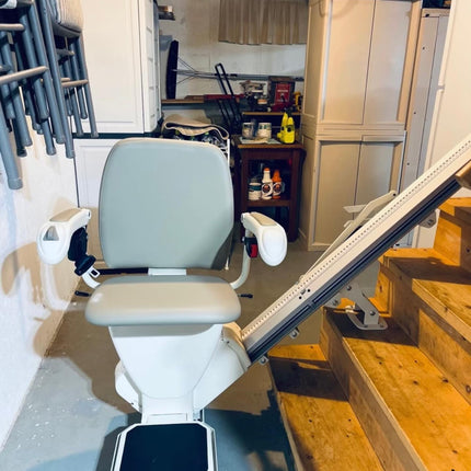 New Folding Rail Harmar Pinnacle SL600 Stairlift Straight Rail 350lbs Capacity  with 10 Year Warranty